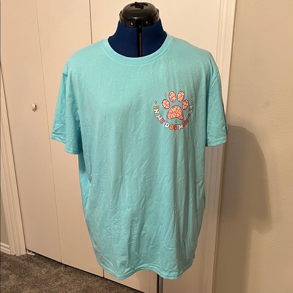 Dog Mom Era Blue T-Shirt - Picture 2 of 9